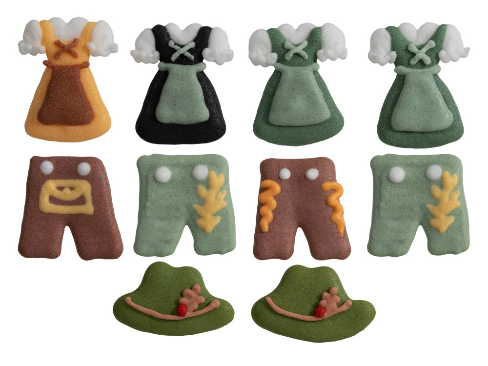 Dirndl/Lederhosen/Hut Set