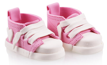 Baby shoes pink