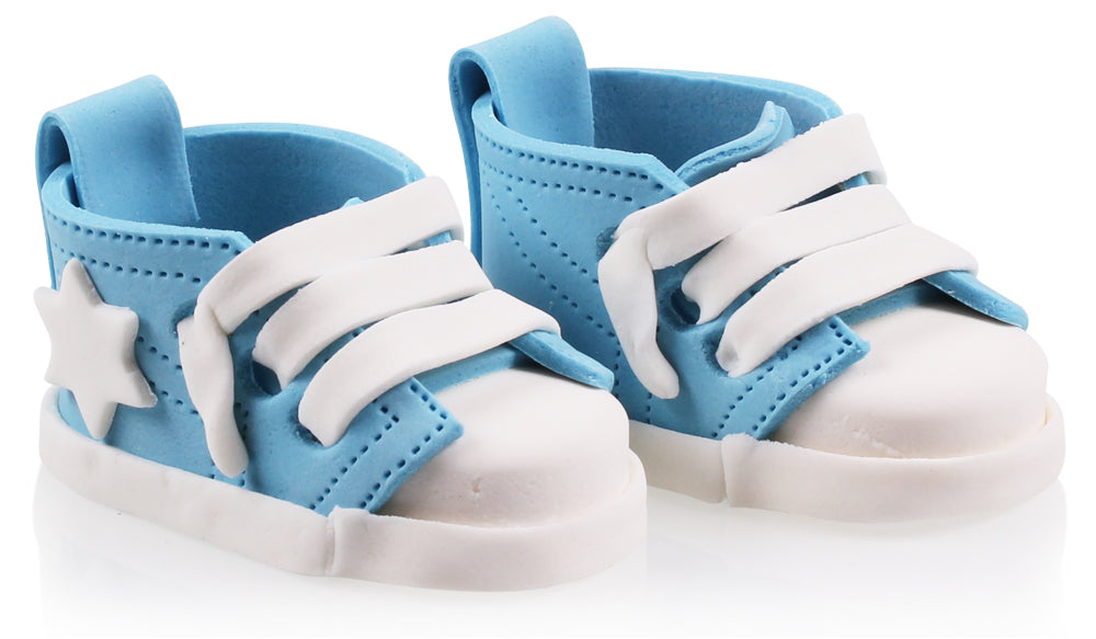 Baby shoes blue