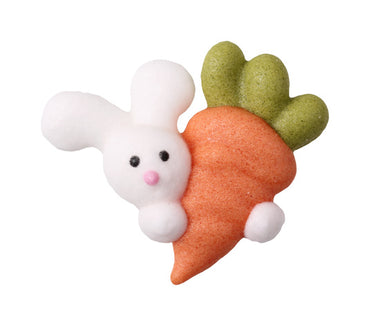 Easter bunny with carrot