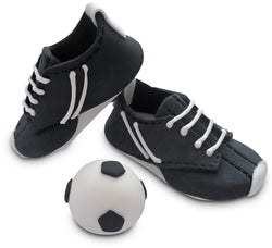 Football set black and white