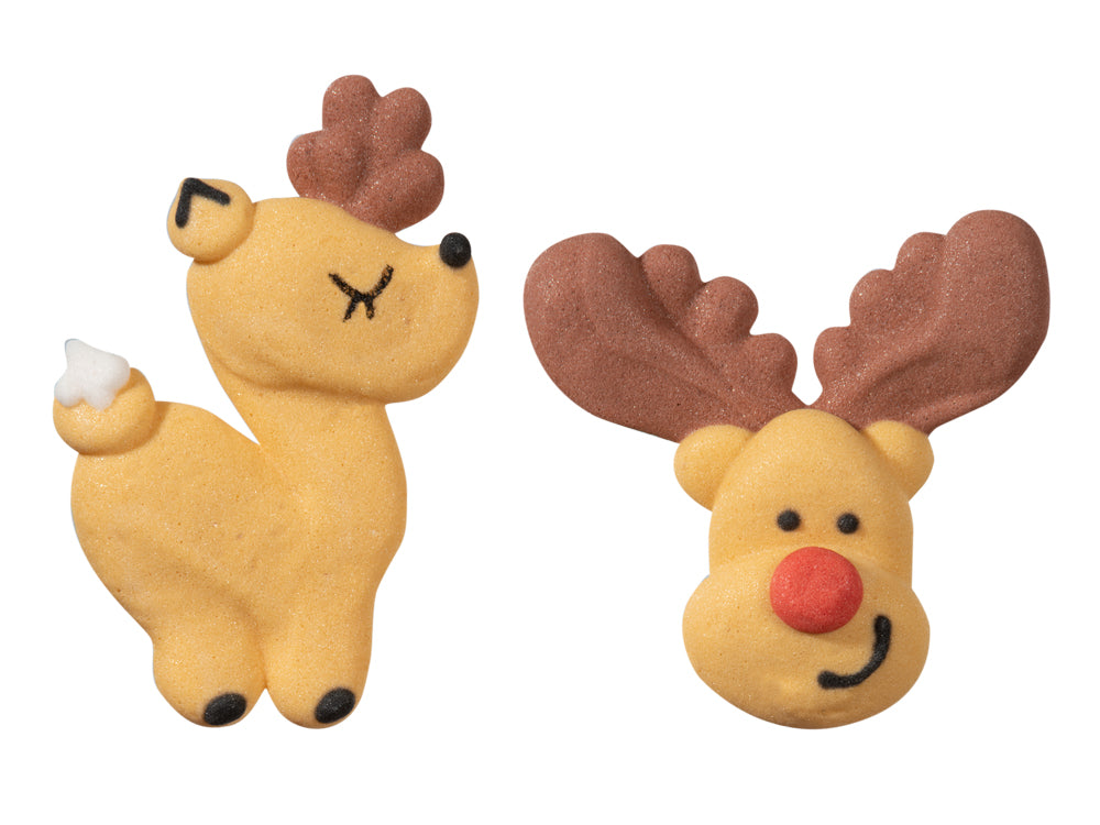 Christmas Deer + Head Moose