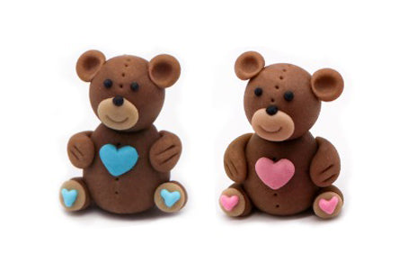 Bear set light brown