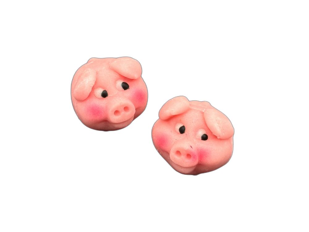 Marzipan pigs in flow pack