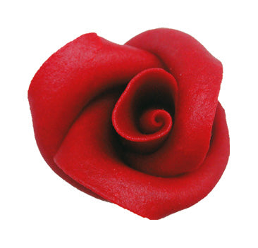 Rose moyenne rouge foncé