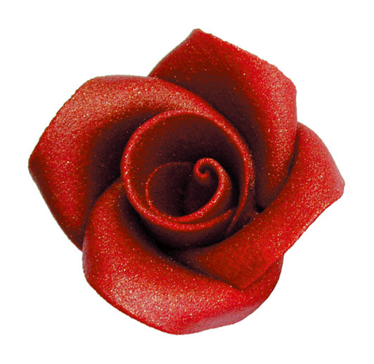 Rosa lucida rosso scuro