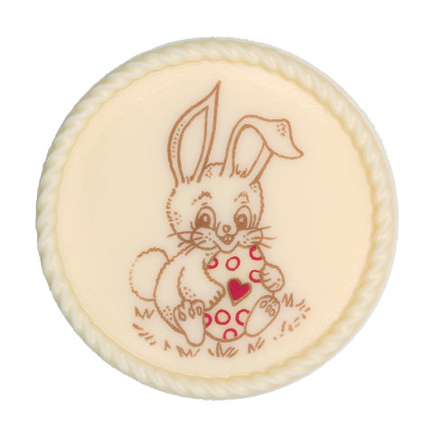 Schokoaufleger mit Häschen