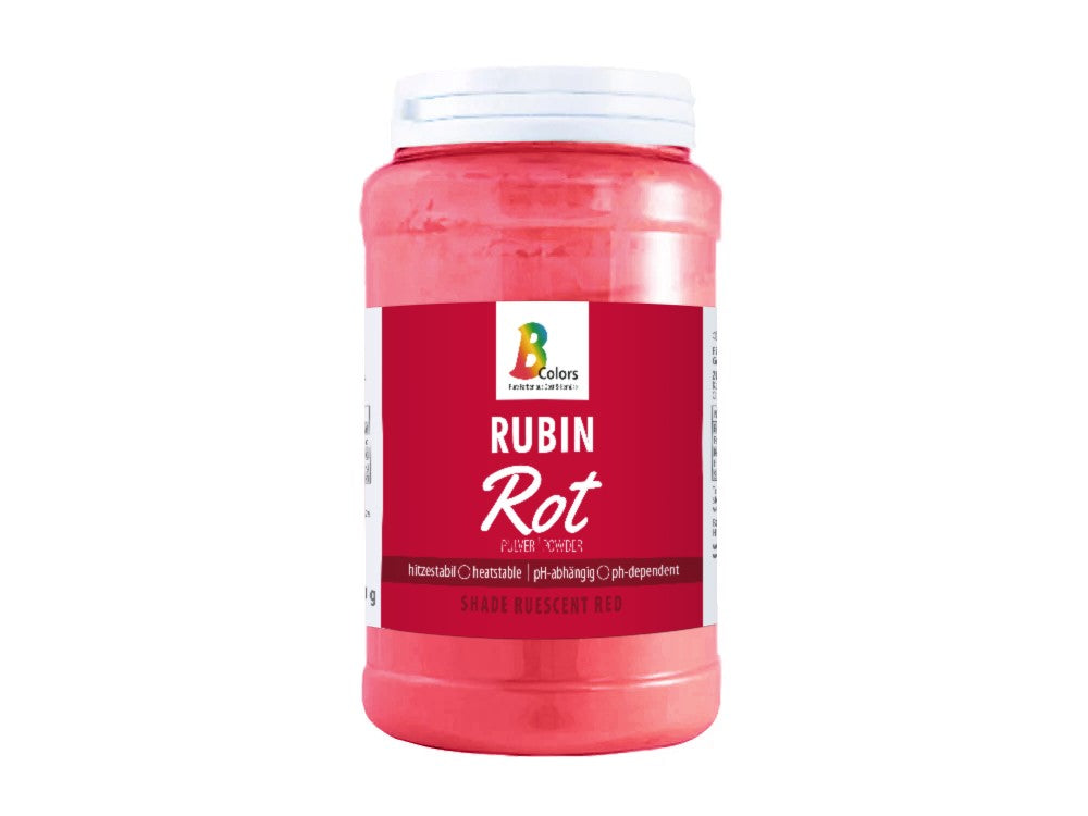 Powder can ruby ​​red 750g