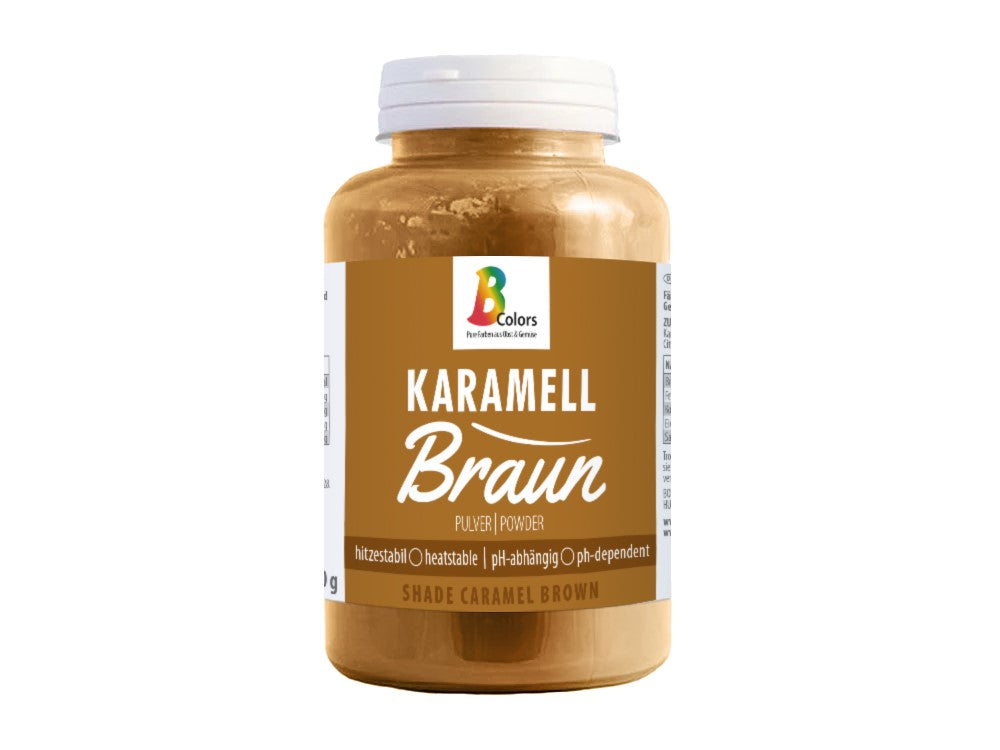 Powder can dose caramel brown 120g