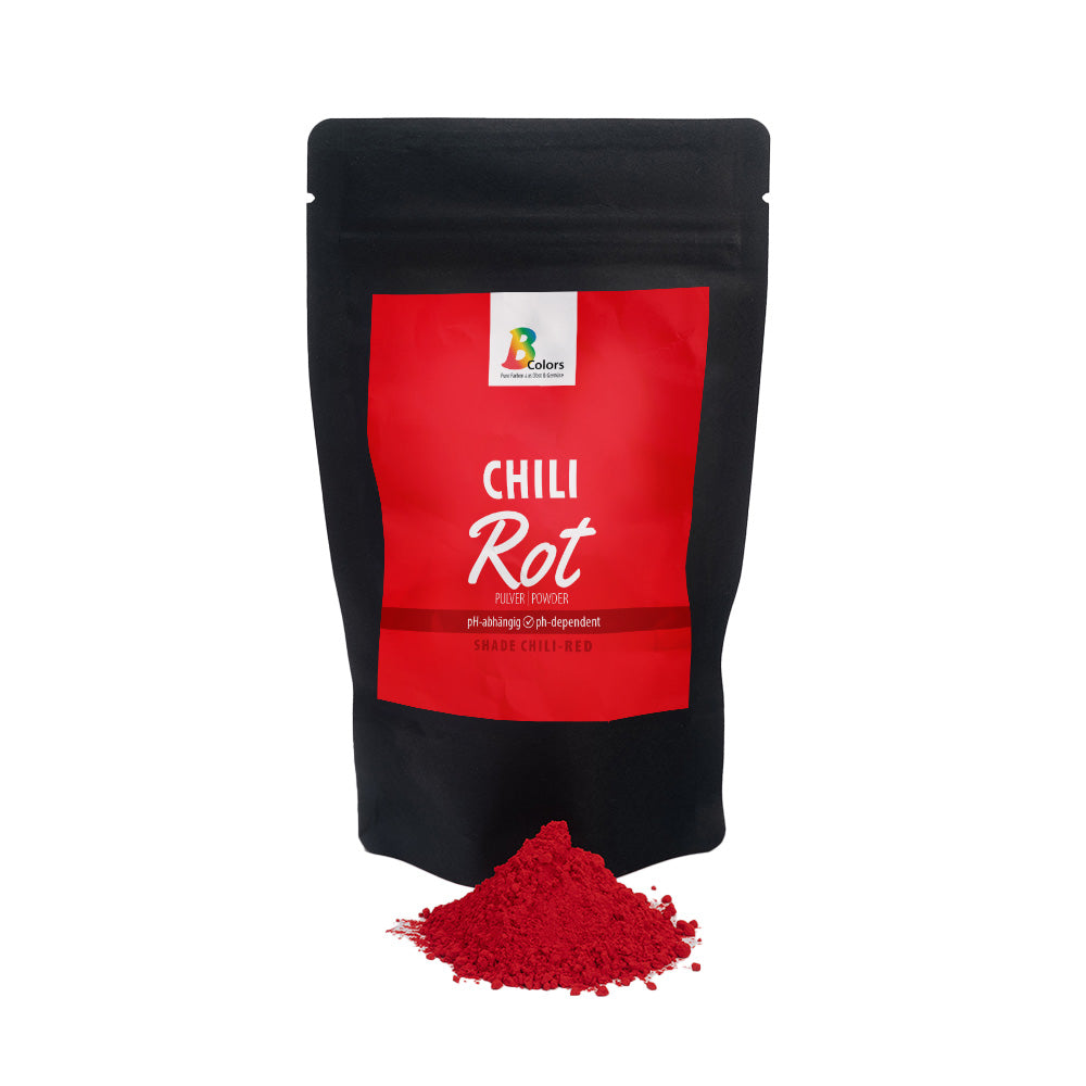 Powder zip bag chilli red 120g