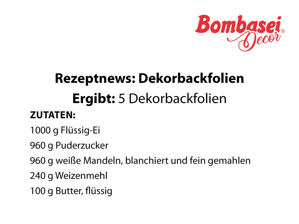 Backfolie Fledermaus